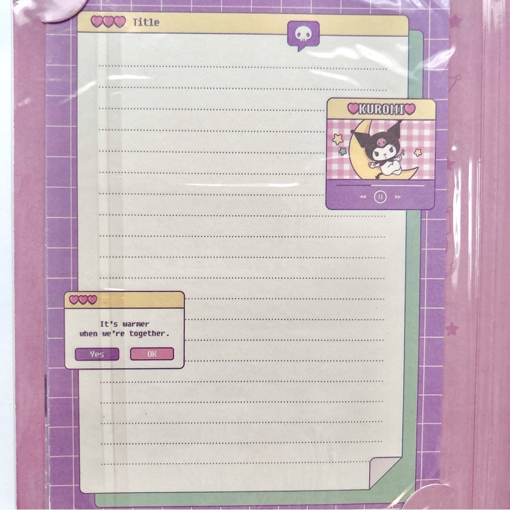 💜(KUR321) Kuromi 12-Piece Stationery Fun Bundle! - Picture 4 of 13